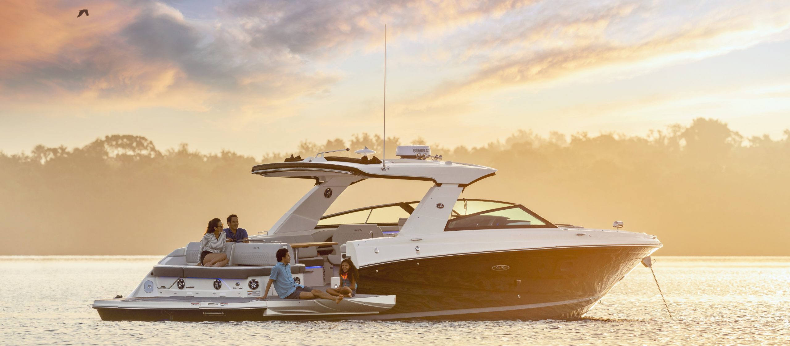 Boat With Family